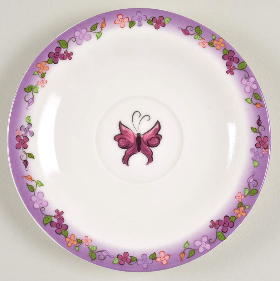 Red Hat Society Saucer by Cardew Design-1