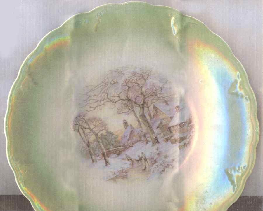 4507 Dinner Plate by Petrus Regout & Co-1
