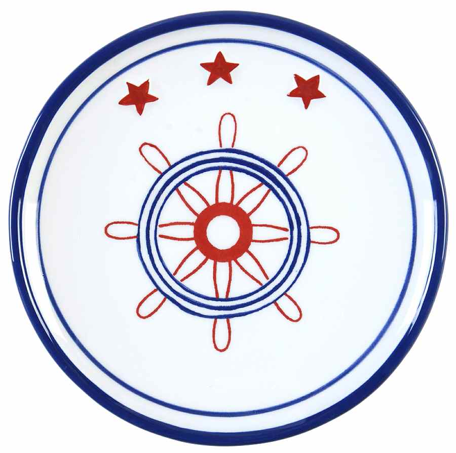 Sea Worthy Bread & Butter Plate by Park Designs-1