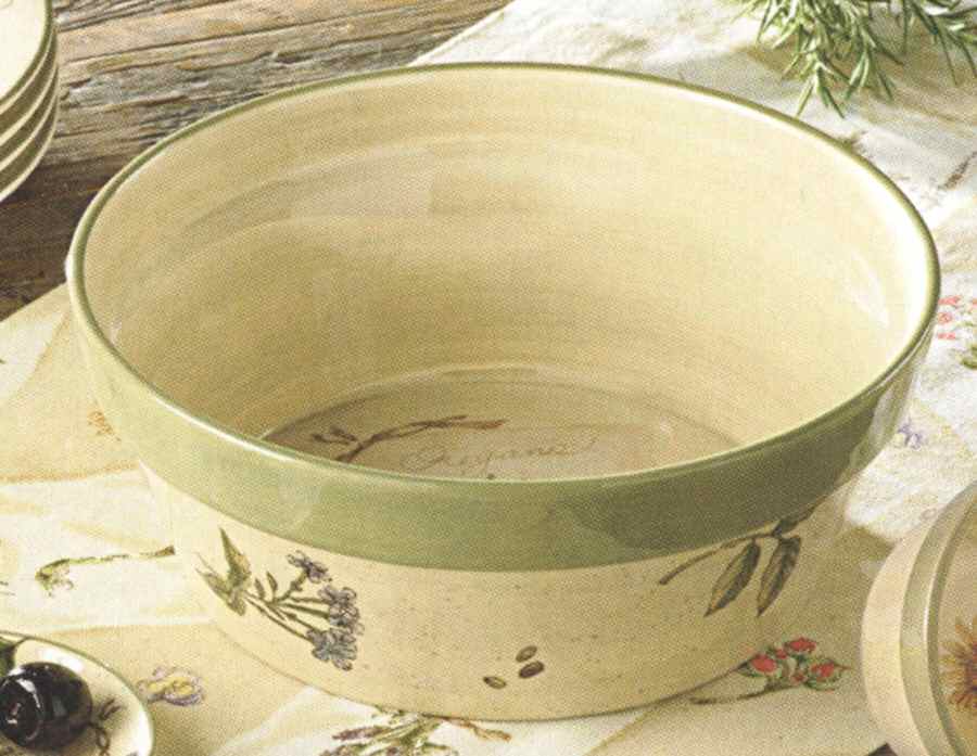 Gardener's Journal 10" Round Serving Bowl by Park Designs-1