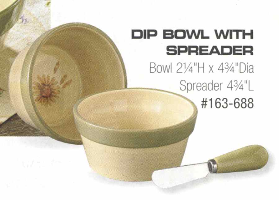 Gardener's Journal Dip Bowl & Spreader Set by Park Designs-1