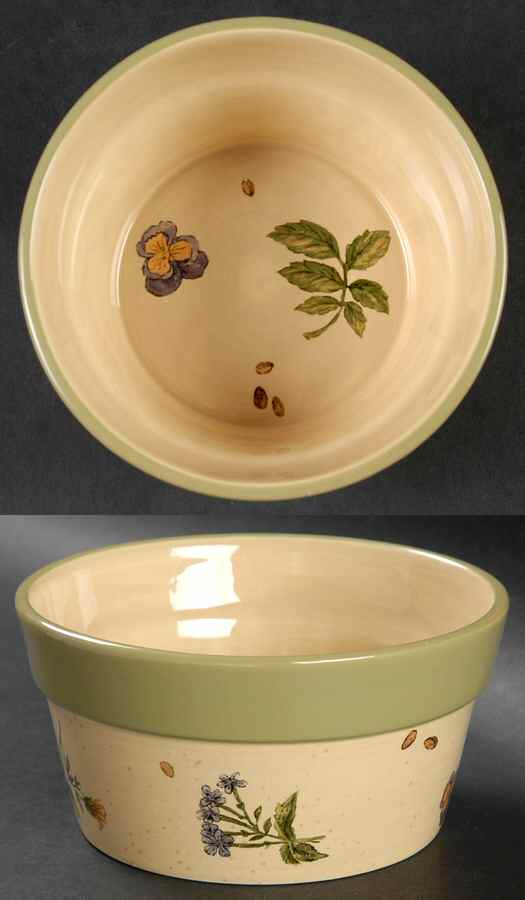 Gardener's Journal Soup/Cereal Bowl by Park Designs-1