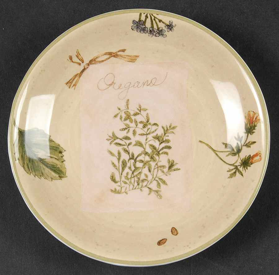 Gardener's Journal Bread & Butter Plate by Park Designs-1
