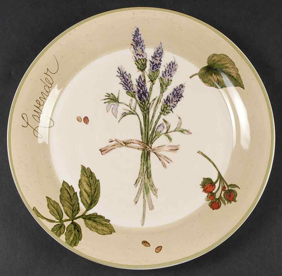 Gardener's Journal Salad Plate by Park Designs-1