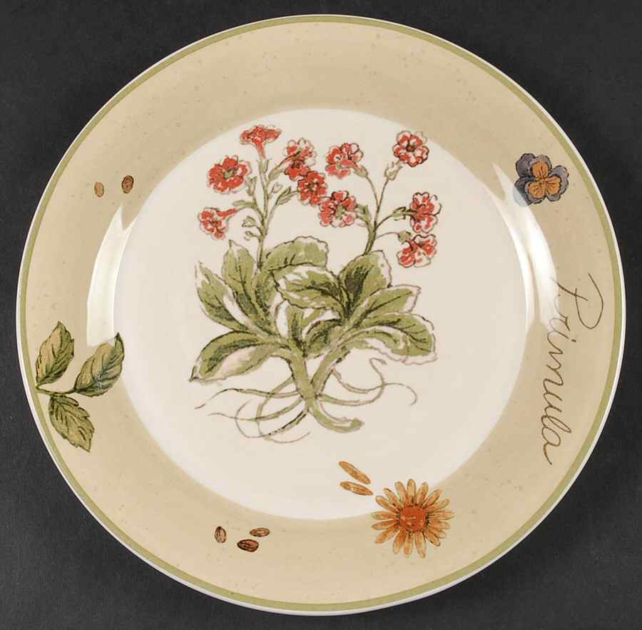 Gardener's Journal Salad Plate by Park Designs-1