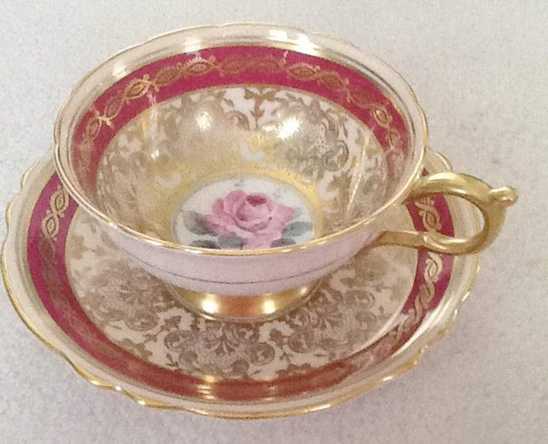 A1167 Footed Cup & Saucer Set by Paragon-1