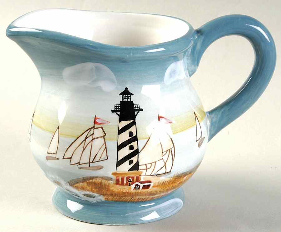 Nautica Sailboat Lighthouse Creamer by Primark International Limited-1