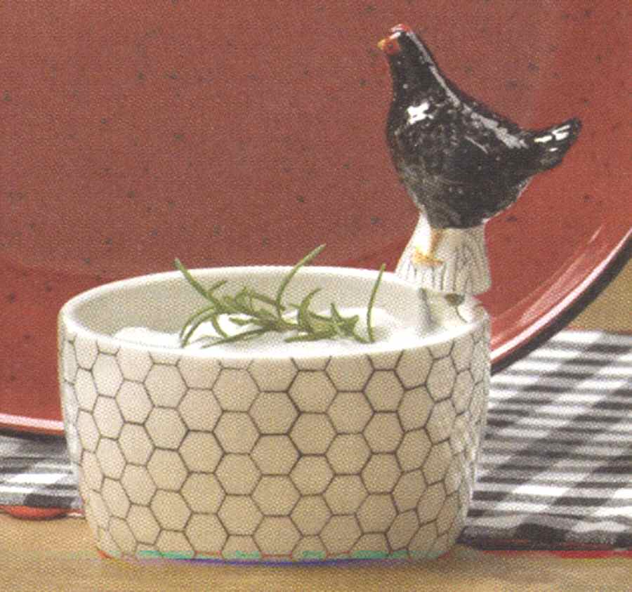 Pecking Order Dip Bowl & Spreader Set by Park Designs-1
