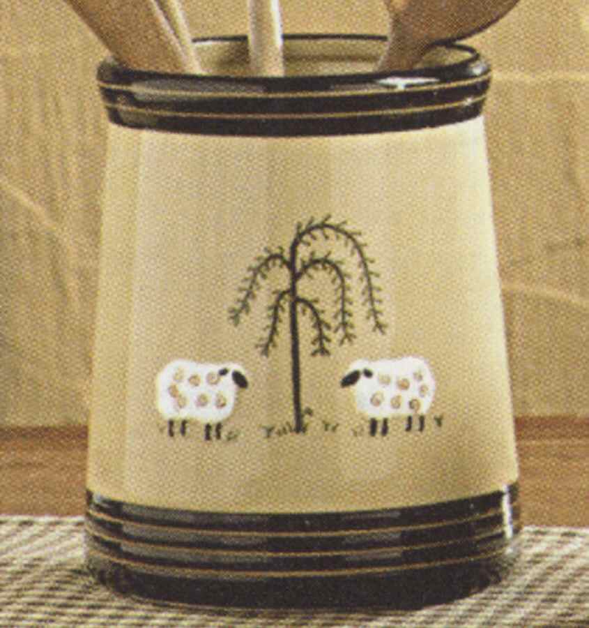 Willow Lane Utensil Set (Holder & Utensils) by Park Designs-1