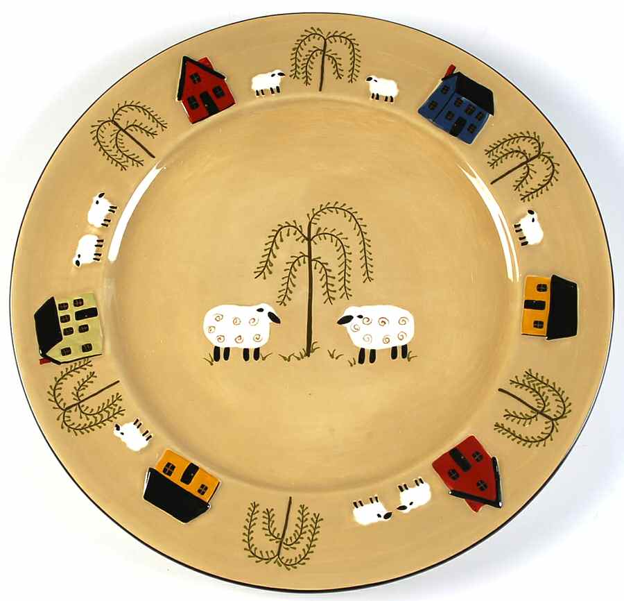Willow Lane 14" Chop Plate (Round Platter) by Park Designs-1