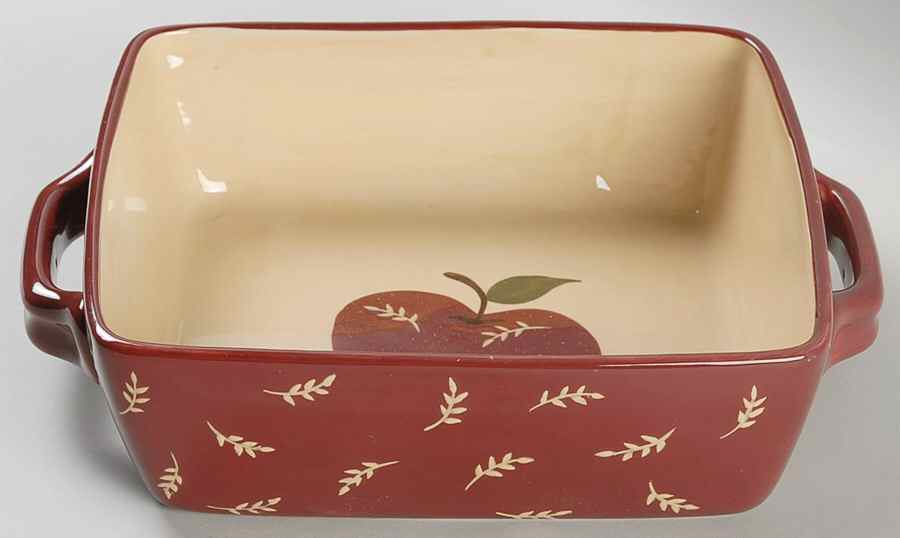 Apple Jack 8" Square Baker by Park Designs-1