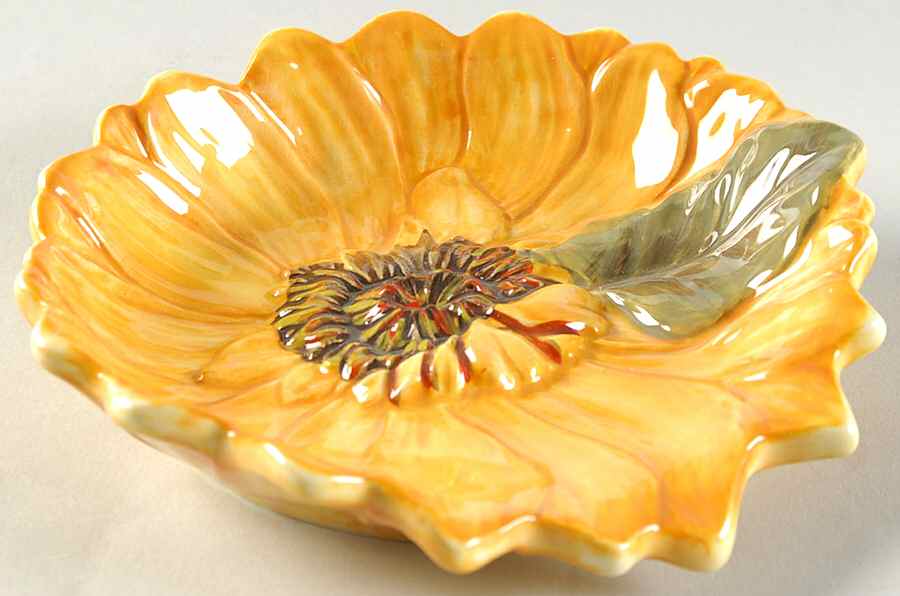 Sunflower Spoon Rest/Holder (Holds 1 Spoon) by Park Designs-1