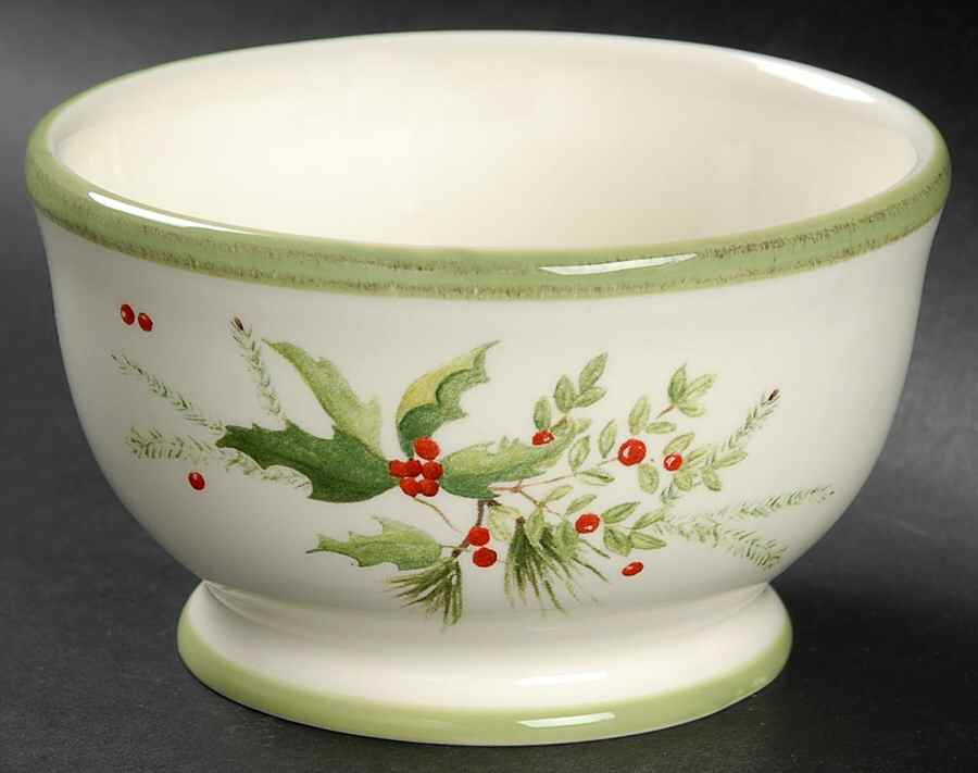 Holly & Ivy Dip Bowl (for Dip and Spreader) by Park Designs-1