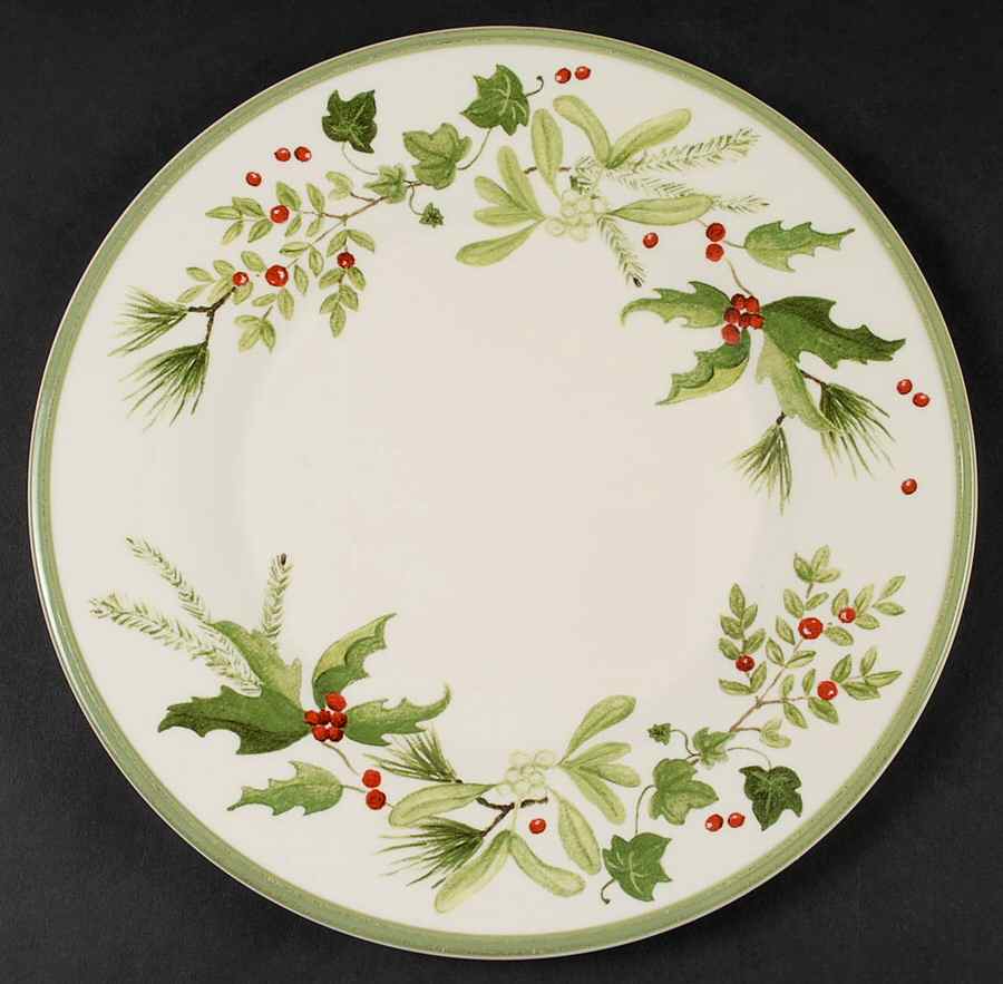 Holly & Ivy Dessert/Pie Plate by Park Designs-1