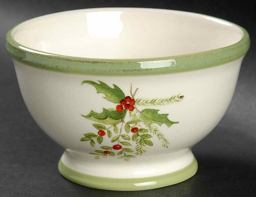 Holly & Ivy Soup/Cereal Bowl by Park Designs-1