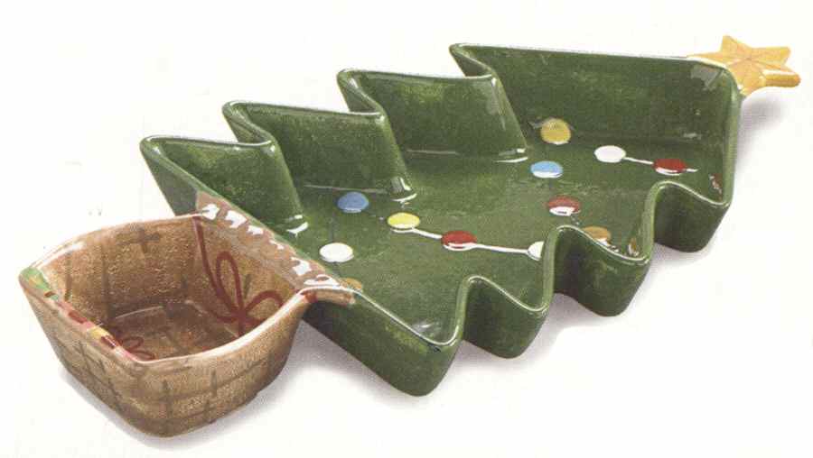 Holly Jolly 1 Piece Chip & Dip by Park Designs-1