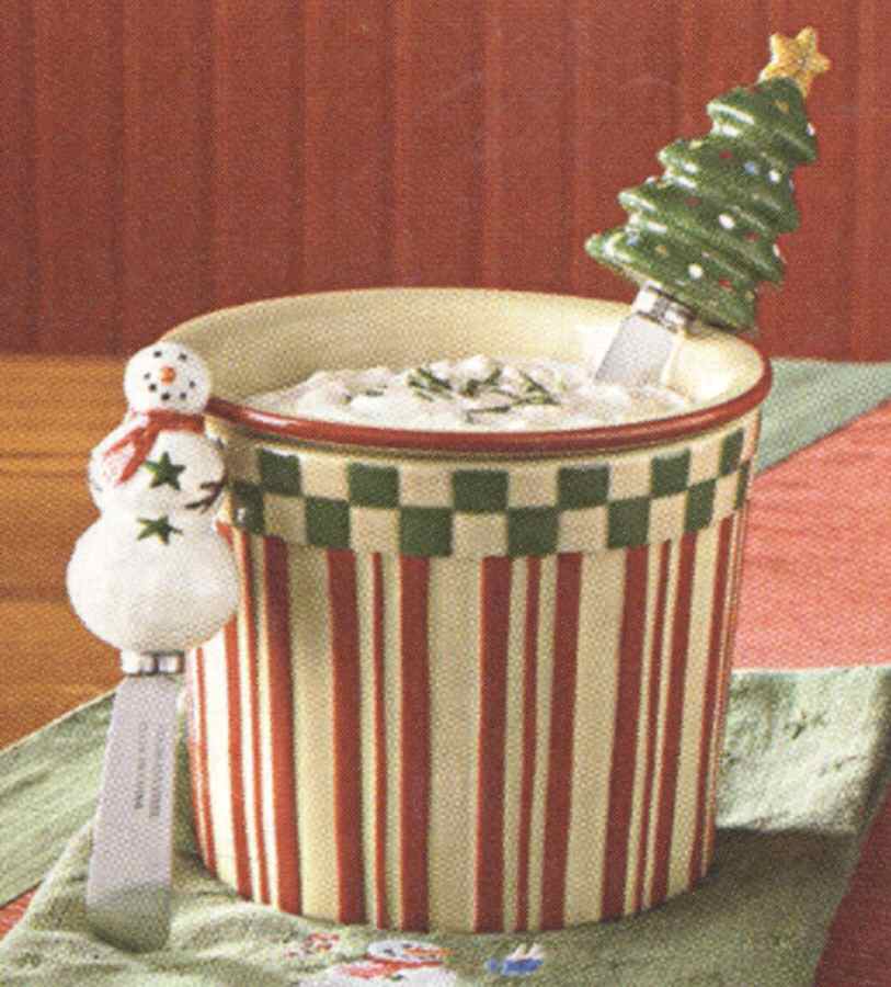 Holly Jolly Dip Cooler Set-(Dip Bowl &Icer by Park Designs-1