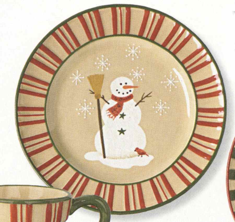 Holly Jolly Dessert/Pie Plate by Park Designs-1