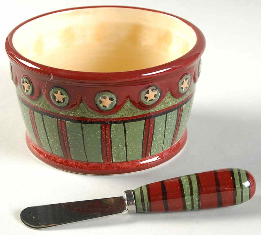 Dear Santa Dip Bowl & Spreader Set by Park Designs-1