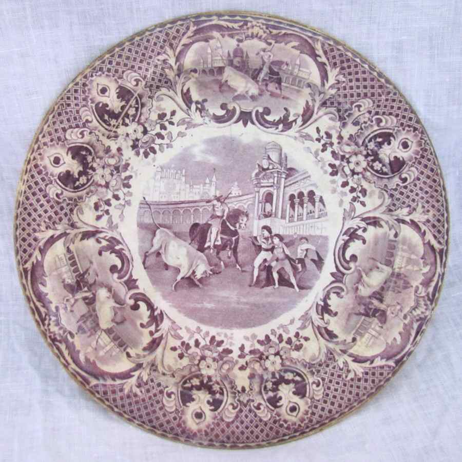 Stier Gevency Dinner Plate by Petrus Regout & Co-1