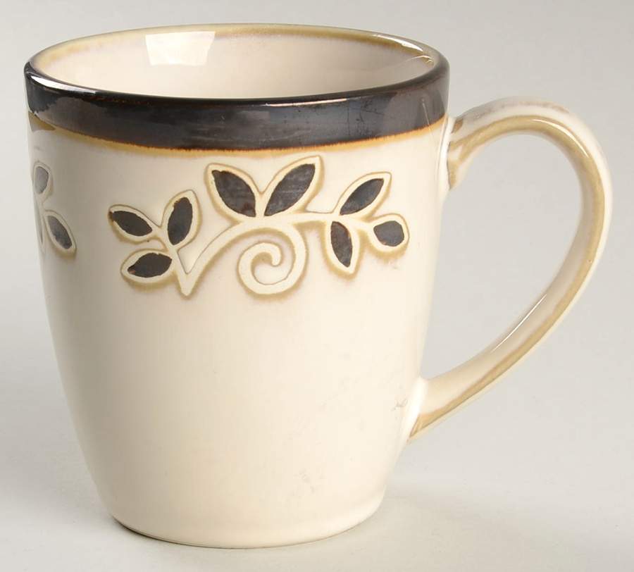 Laurel (Brown Leaves) Mug by Pfaltzgraff-1