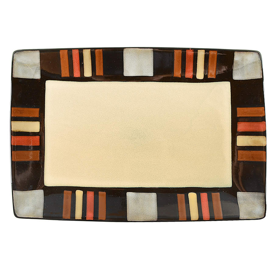 Tahoe 14" Rectangular Serving Platter by Pfaltzgraff-1