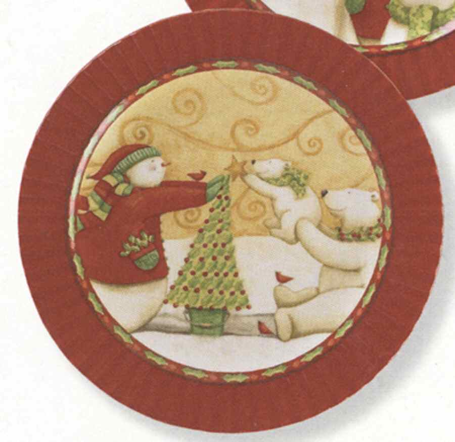 Christmas Joys Salad Plate by Park Designs-1
