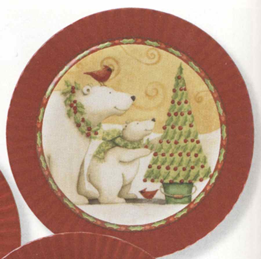 Christmas Joys Salad Plate by Park Designs-1