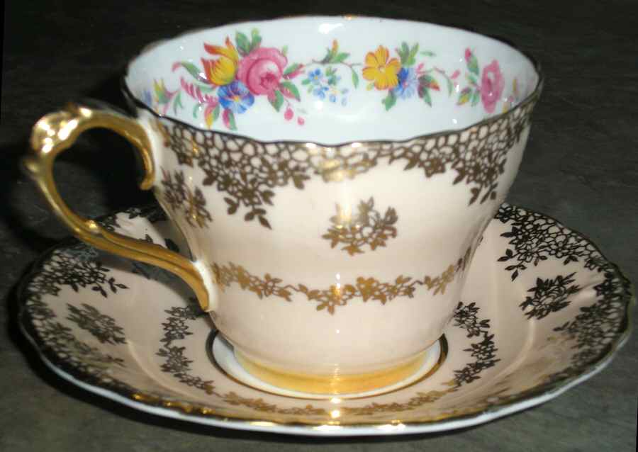 A198-5 Footed Cup & Saucer Set by Paragon-1