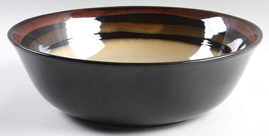 Reactive Stripe 12" Round Serving Bowl by Pier 1-1