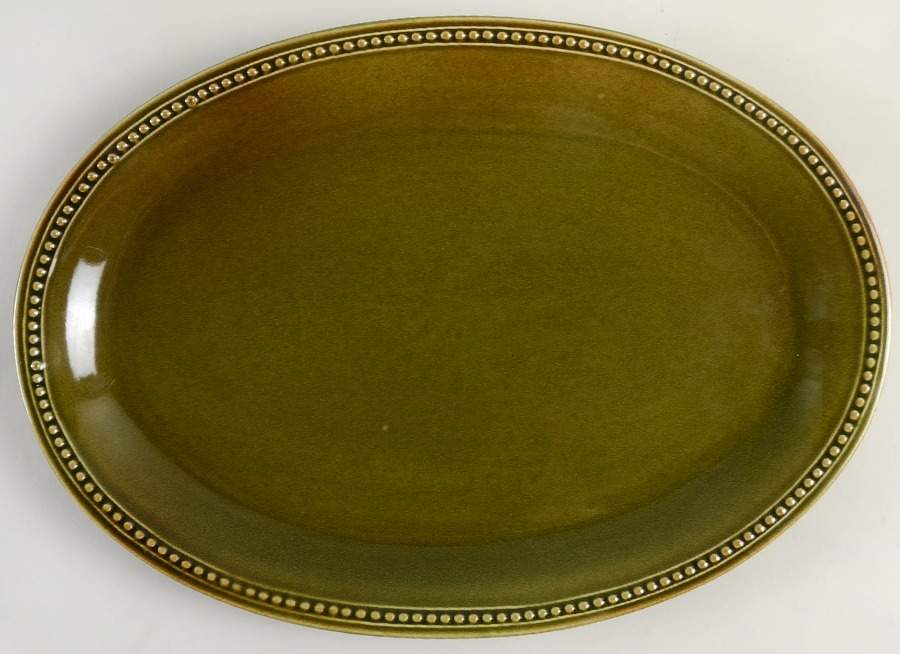 Spice Route Clove 16" Oval Serving Platter by Pier 1-1