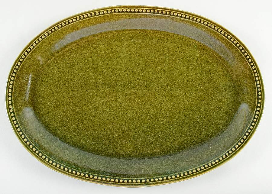 Spice Route Clove 15" Oval Serving Platter by Pier 1-1