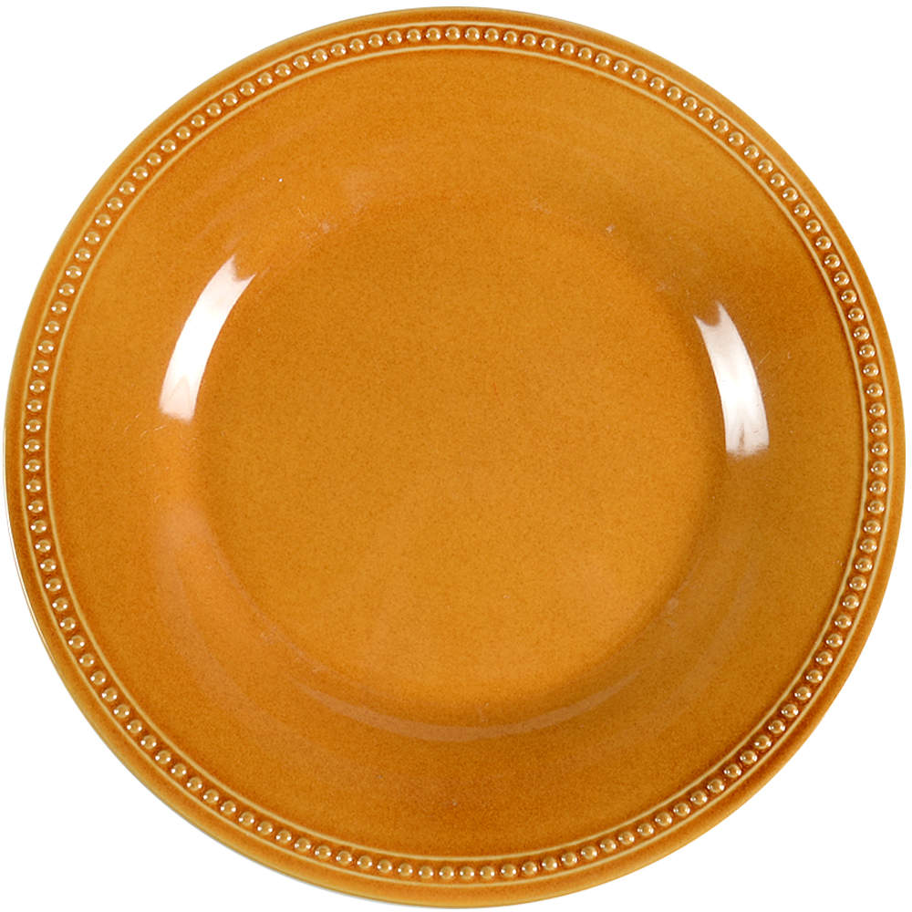 Spice Route Ginger Dinner Plate by Pier 1-1