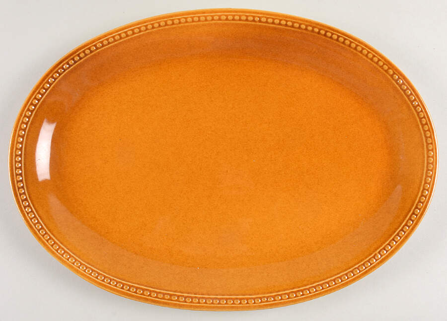 Spice Route Ginger 16" Oval Serving Platter by Pier 1-1