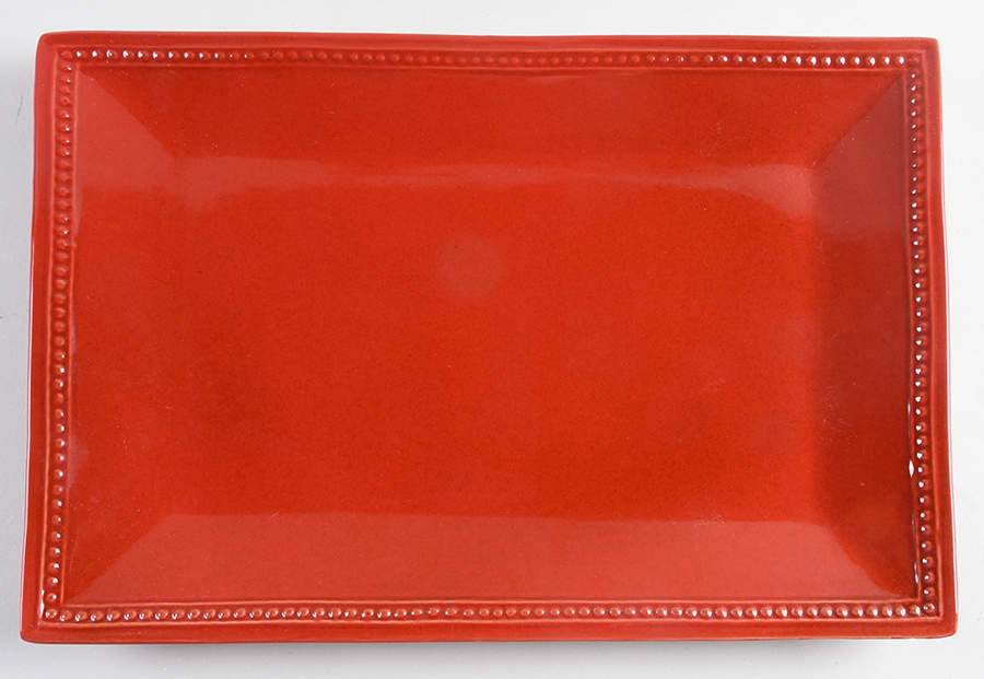 Spice Route Paprika 14" Rectangular Serving Platter by Pier 1-1
