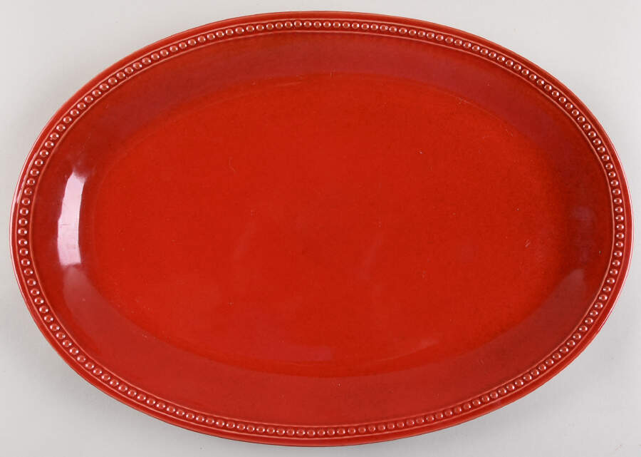 Spice Route Paprika 16" Oval Serving Platter by Pier 1-1