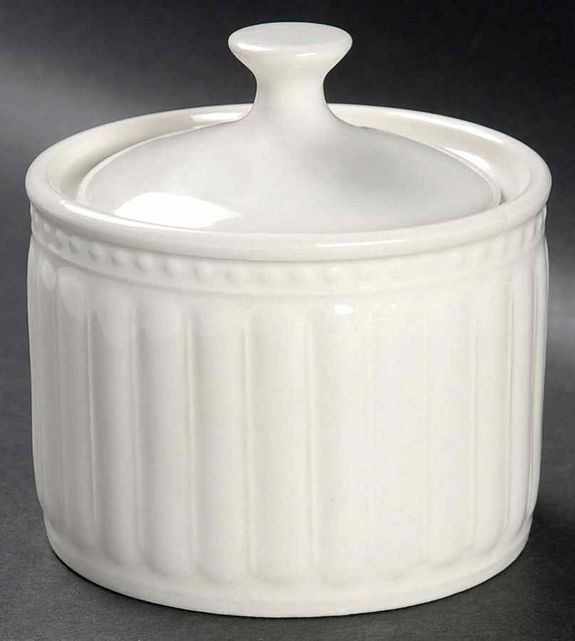 Sparta Sugar Bowl & Lid by Pfaltzgraff-1