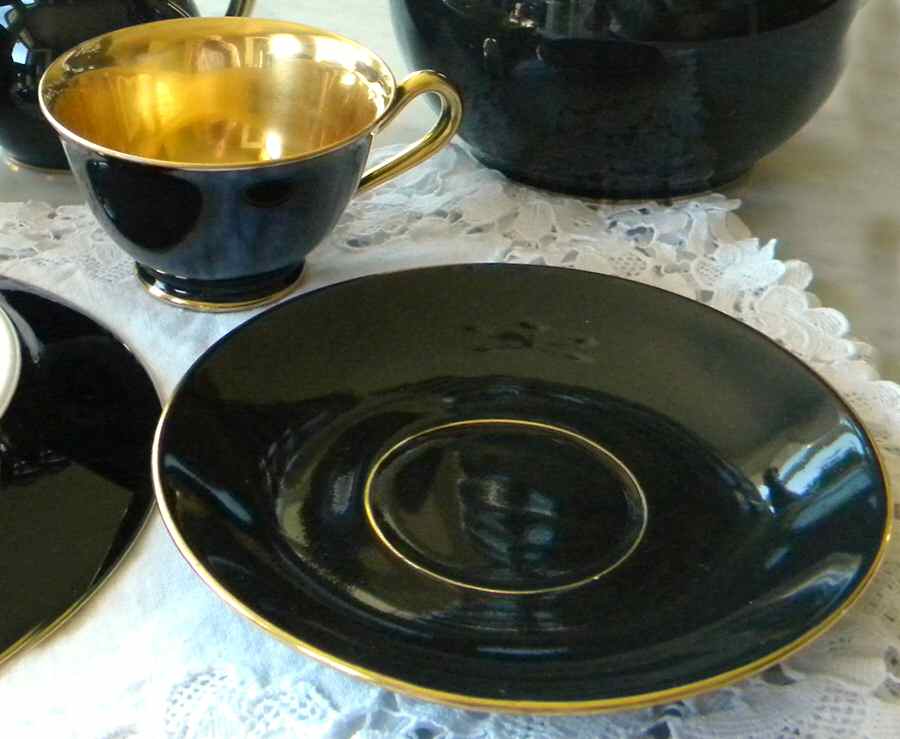 PRG66 Footed Cup & Saucer Set by Porsgrund-1