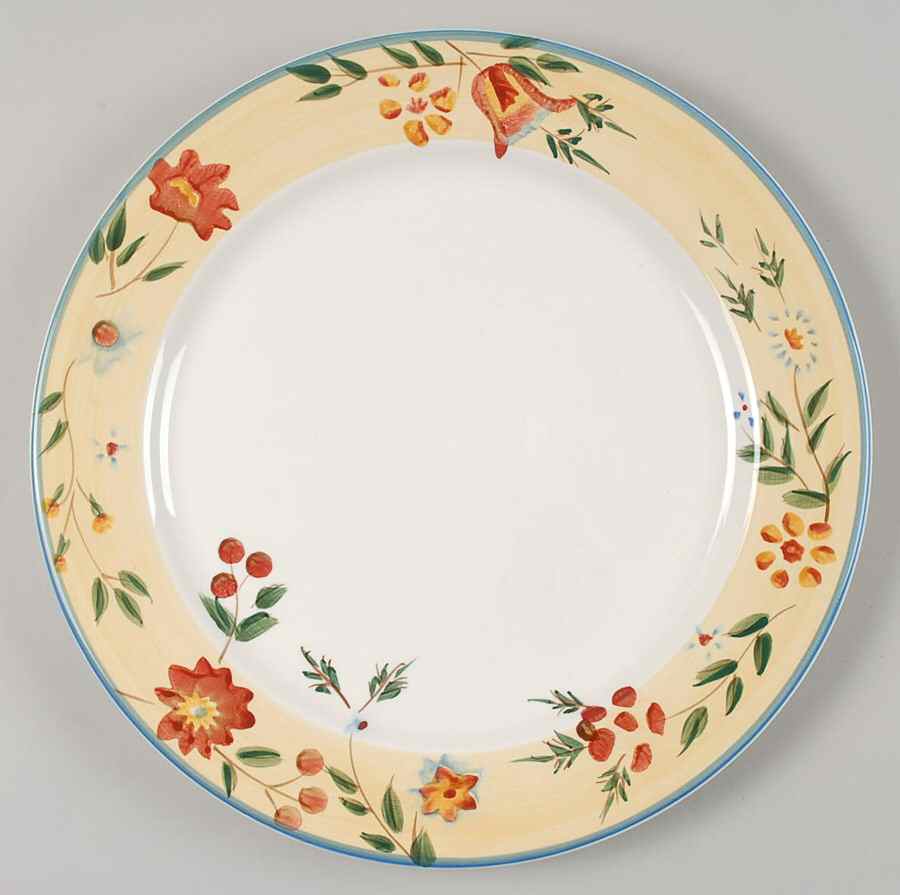 Morning Glory Dinner Plate by Pfaltzgraff-1