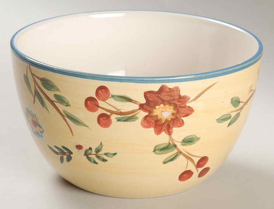 Morning Glory Soup/Cereal Bowl by Pfaltzgraff-1