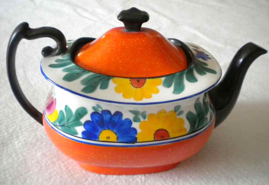 PHE54 Teapot & Lid by Phoenix (Czech)-1