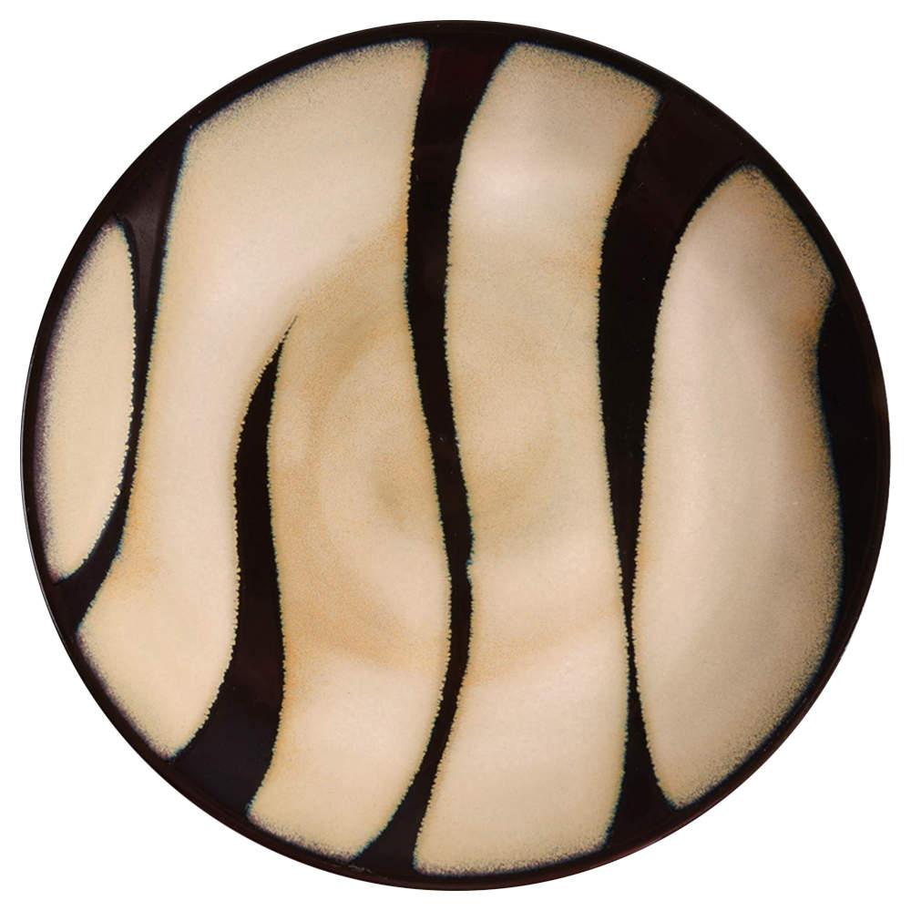Zebra Salad Plate by Pier 1-1
