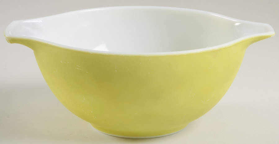 Lime 9" Cinderella Mixing Bowl by Pyrex-1