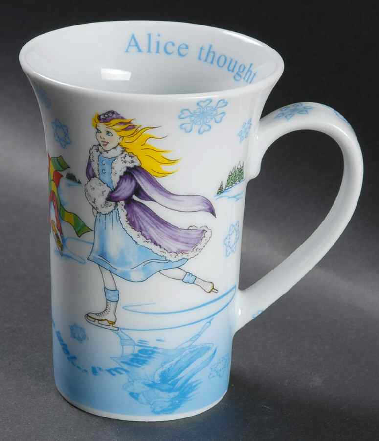 Alice in Winterland Mug Only for Mug & Coaster Set by Cardew Design-1