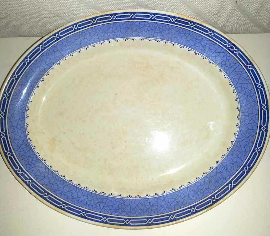 Ludlow 12" Oval Serving Platter by Pountney-1