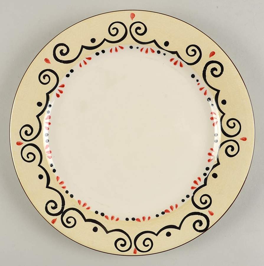 Garden Rooster Dinner Plate by Pfaltzgraff-1