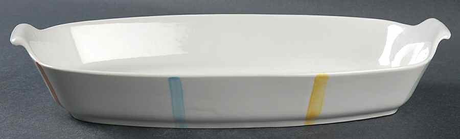 PGO27 11" Rectangular Baker by Petrus Regout & Co-1