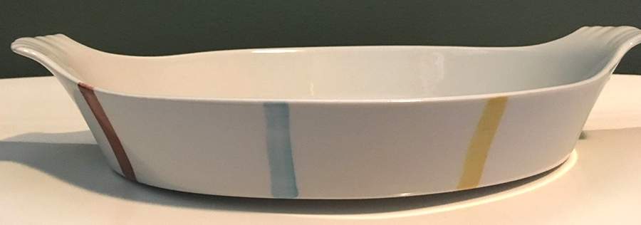 PGO27 10" Augratin by Petrus Regout & Co-1