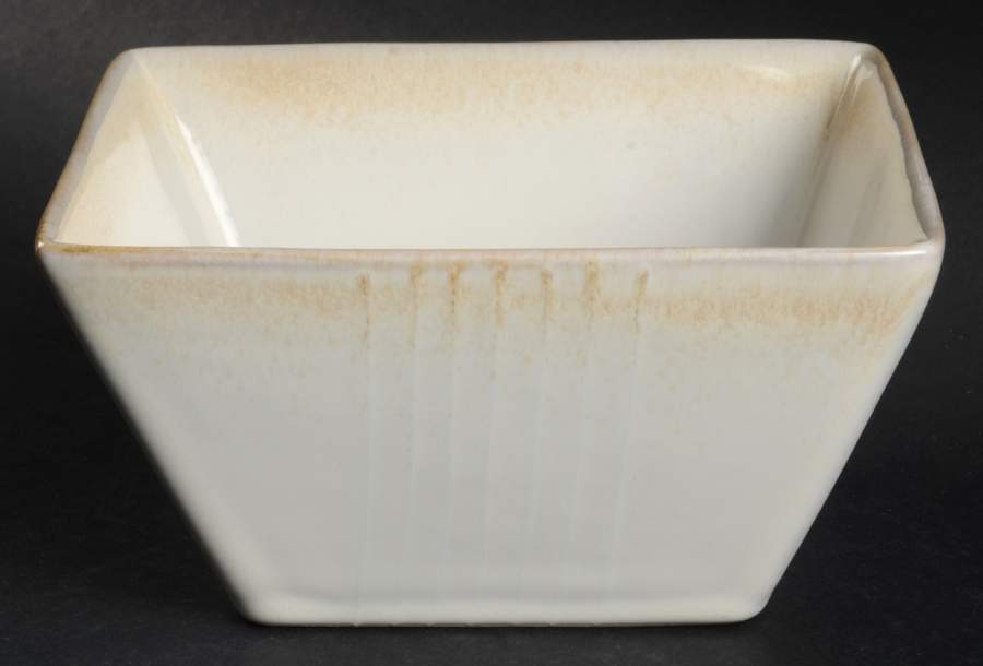 Cream Embossed Soup/Cereal Bowl by Pier 1-1