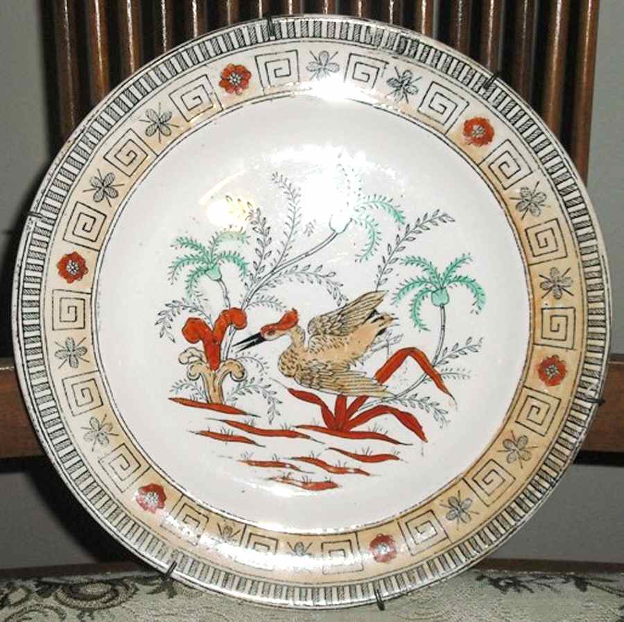 Panama Dinner Plate by Petrus Regout & Co-1